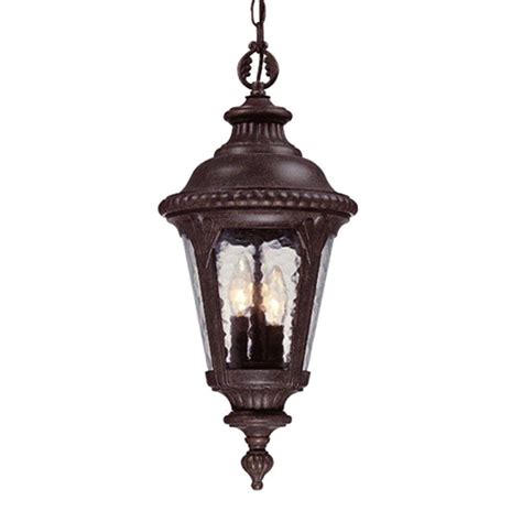 Acclaim Lighting Surrey Collection Hanging Outdoor 3 Light Black Coral