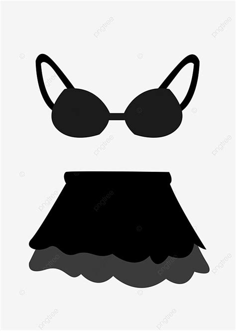 Swimsuits Clipart Transparent Background Black Swimsuit Cartoon