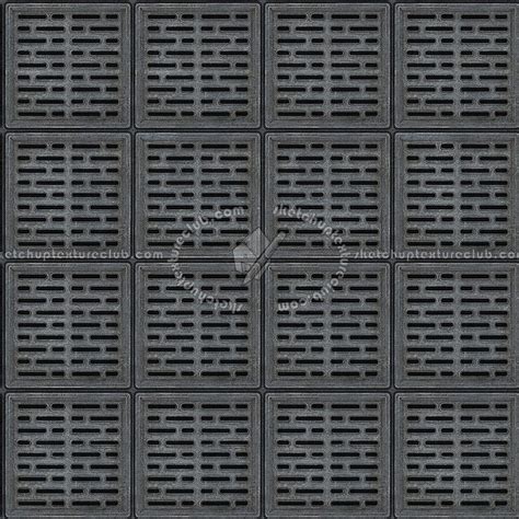 Industrial Iron Metal Plate Texture Seamless 10783