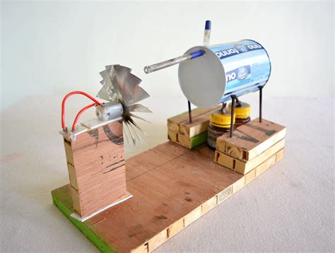 You can make science project, when it moves the electricity will generate. How to make Steam Power Generator - a cool science project ...
