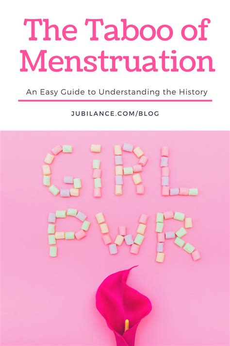 Understanding How Menstruation Became Taboo Taboo Menstruation