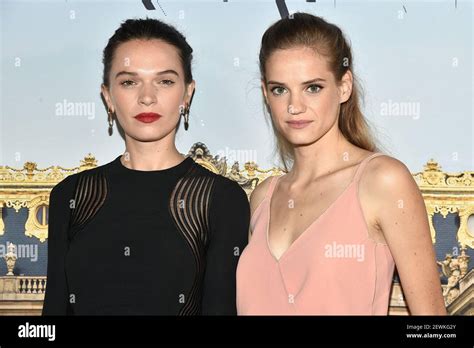 L R Actors Anna Brewster And Noemie Schmidt Attend The Celebration