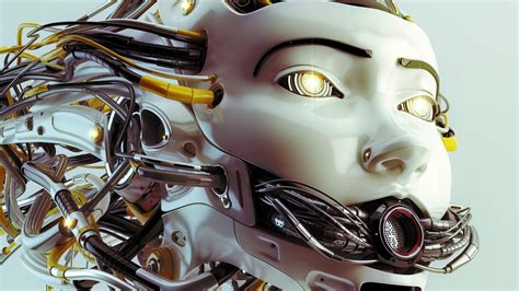 Bakgrundsbilder Illustration Cyberpunk Robot Science Fiction