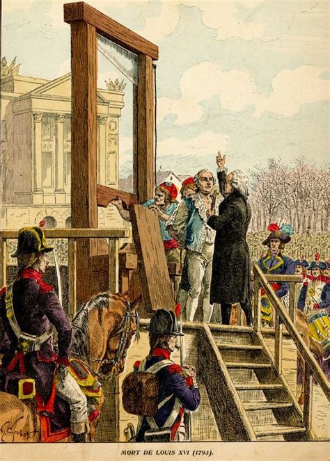 The Execution Of King Louis Xvi French Revolution French Revolution