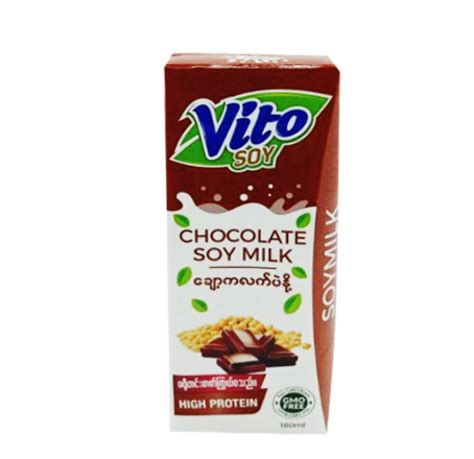 1stopmart Vito Chocolate Soy Milk 180ml