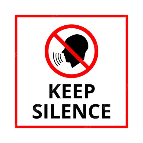 Keep Silent Vector Png Vector Psd And Clipart With Transparent