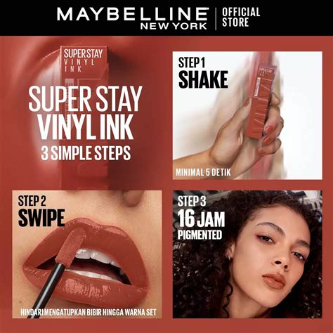 Jual Maybelline Maybelline Superstay Vinyl Ink 62 Irresistible
