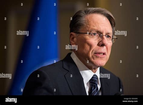 Wayne Lapierre Executive Vice President Of The National Rifle Association Nra Speaks During