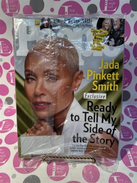 People Magazine October 23 2023 Jada Pinkett Smith Exclusive Sealed