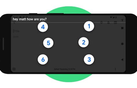 The can easily access the mobile control music player: Google's Braille Keyboard on Android Will Ease Typing for ...