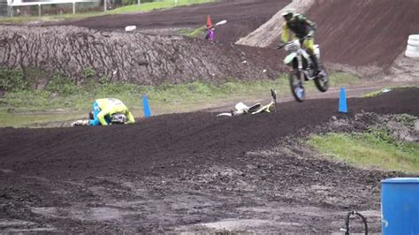 The original dirt 3 as well as dirt 2 had a similar bug and codies got it fixed. Dirt Bike Crash at MX track - YouTube