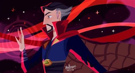 By Snackiies Doctor Strange Marvel Fan Art Cartoon Art Styles