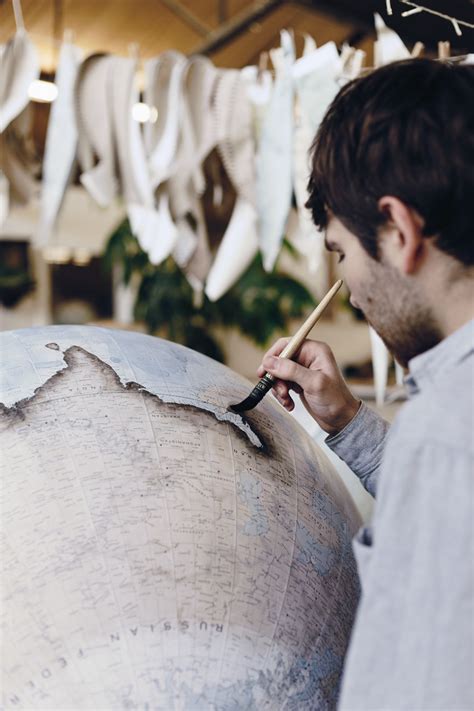 We Hand Craft World Globes The Same Way They Were Made