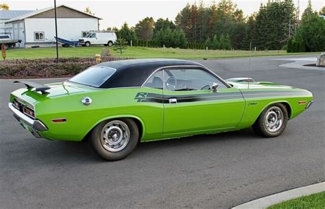 1971 Dodge Challenger Rt 440six Pack Tribute Auto Shaker Hood Stunning For Sale Photos