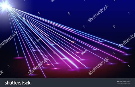Light Neon Party Background Easy All Stock Illustration 590417945