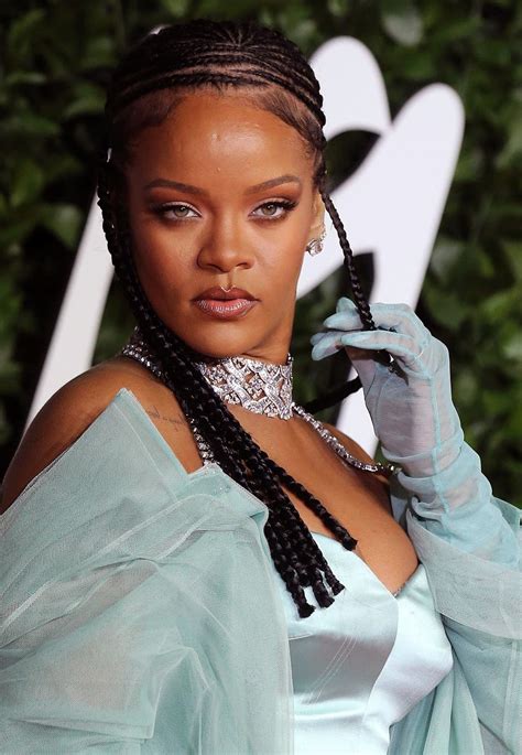 Rihanna Shuts Down The Red Carpet In Fenty At Fashion Awards 2019