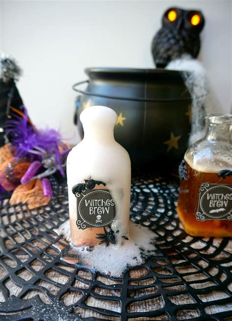 Free Printable Halloween Witches Brew Labels Not Quite Susie Homemaker
