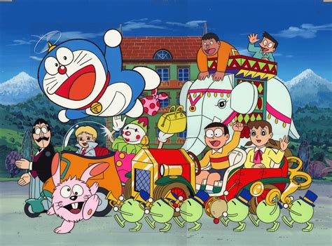 Kopi Hangat Gambar Kartun Doraemon Nobita Dan Teman Temannya