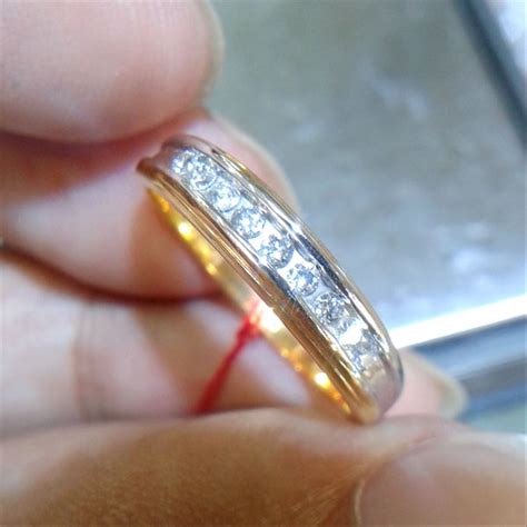 Find this pin and more on cincin emas putih batu blue topas by vidijewellery wedding ring. Jual Cincin Wanita Berlian Eropa 0262 Ring Emas Kuning ...