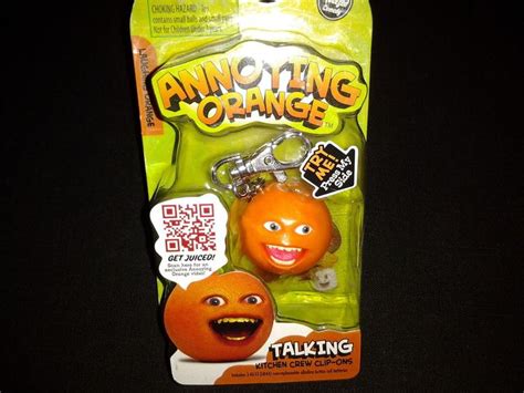 New Annoying Orange Talking Kitchen Crew Clip On Laughing Orange