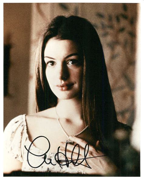 Anne Hathaway Signed Autographed Ella Enchanted Etsy