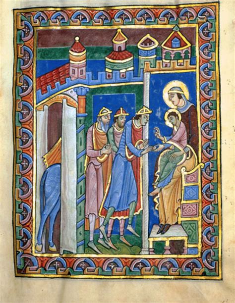 St Albans Psalter 1st Half Of 12th Century England Medieval Art