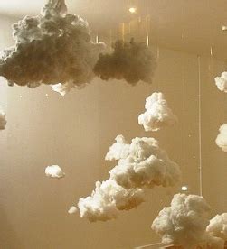 Painting clouds on ceilings and in wall murals is a cheap and easy way to personalize a. clouds for retreat | Diy clouds, Cloud lamp diy