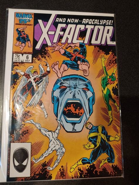 Marvel X Factor 6 1st Apocalypse Full Appearance Key Book Vfnm
