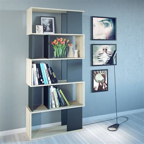 Twist 7 Shelf Bookcase