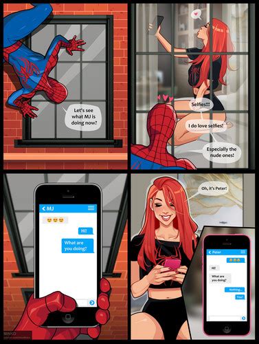 Olena Minko Mary Jane And Unexpected Visitor Spider Man E Hentai