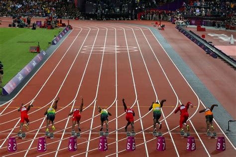 The shortest common outdoor running distance. Sprint-Revolution: Die Formel Schall - Leichtathletik-EM - FAZ