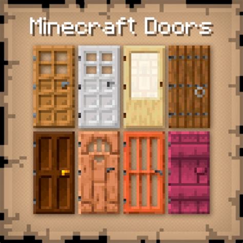 Steam Workshopfunctional Minecraft Doors Mod