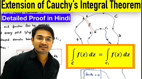 Extension Of Cauchys Integral Theorem Detailed Proof Youtube