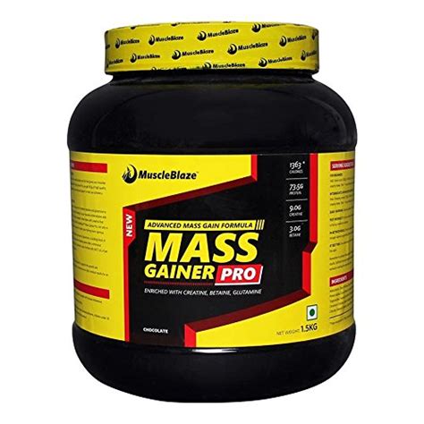 Buy Muscleblaze Mass Gainer Pro Chocolate 33 Lbs Online At Low
