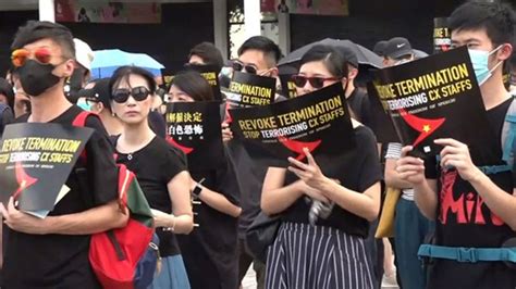Tens Of Thousands Protest Sexual Assault Firing Of Airline Staff In Hong Kong — Radio Free Asia