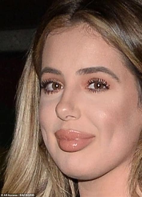 Kim Zolciaks Daughter Brielle Biermann 21 Shows Off Her Very Plump Pout During A Night Out In