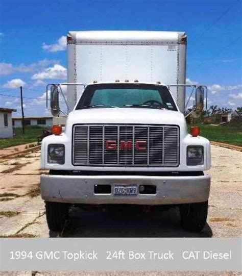 Gmc Topkick C6500 1994 Van Box Trucks