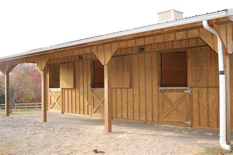 Horse Barns And Stalls Build A Barn The Heartland 6 Stall Horse Barn