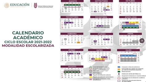 Este Es El Calendario Escolar Para El Ciclo 2021 2022 En El Ipn Aria