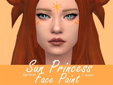Face Paint Custom Content • Sims 4 Downloads