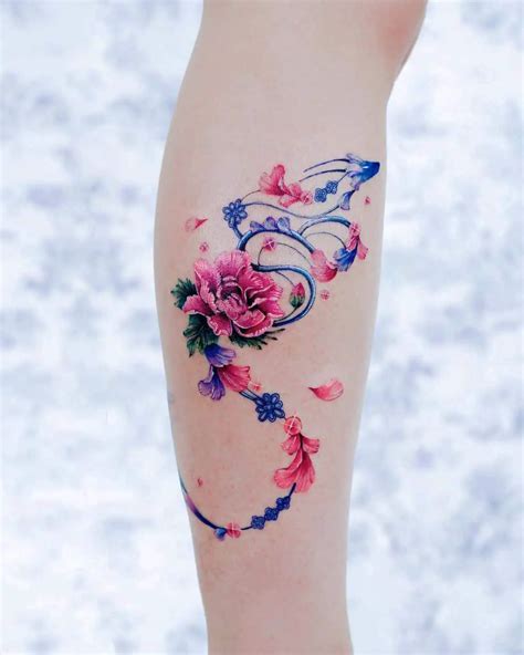 Top 73 Feminine Dragon Cherry Blossom Tattoo Incdgdbentre