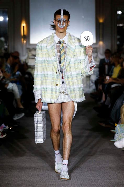 Mens Spring 2023 Runway Collection Thom Browne