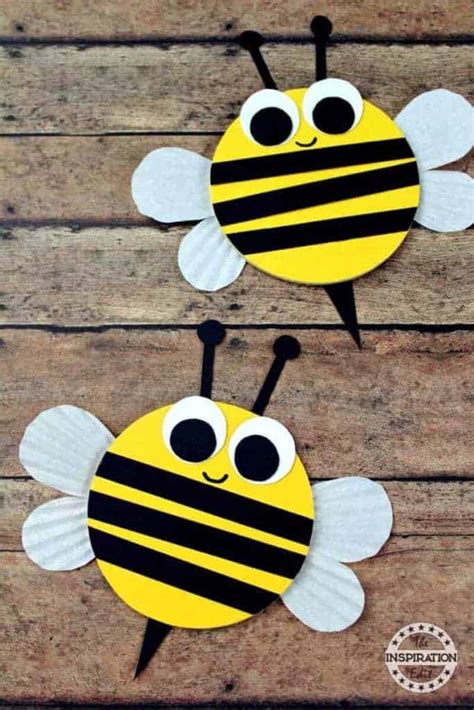 Easy Bee Crafts For Kids Craft Play Learn