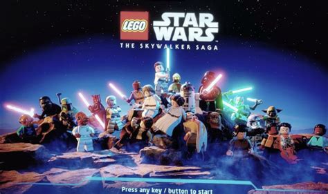 The galaxy is yours with lego star wars: RUMOR: Start screen for LEGO Star Wars: The Skywalker Saga ...