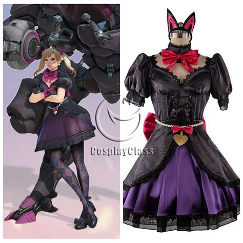 Overwatch Ow Dva Dva Hana Song Cat Cosplay Costume Cosplayclass
