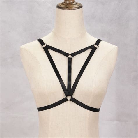 jlx harness sexy lingerie fetish wear bondage harness harajuku gothic body harness combination