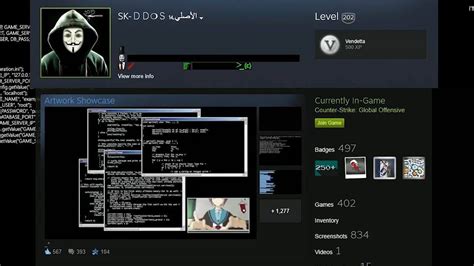 The Most Edgy Hacker Steam Profile Ever The Most Edgy Hacker Steam