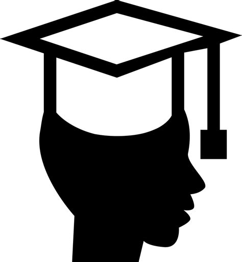 Graduate With Cap Svg Png Icon Free Download 13979 Onlinewebfontscom