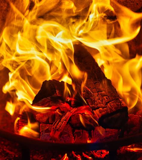 Fireplace Fire Open Fire Heat Burn Hot Flame Wood Firewood Cozy Pxfuel