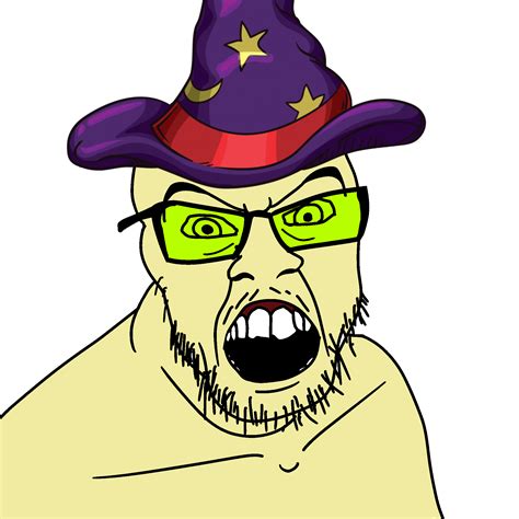 Soybooru Post 10208 Clothes Glasses Hat Mustache Openmouth Soyjak